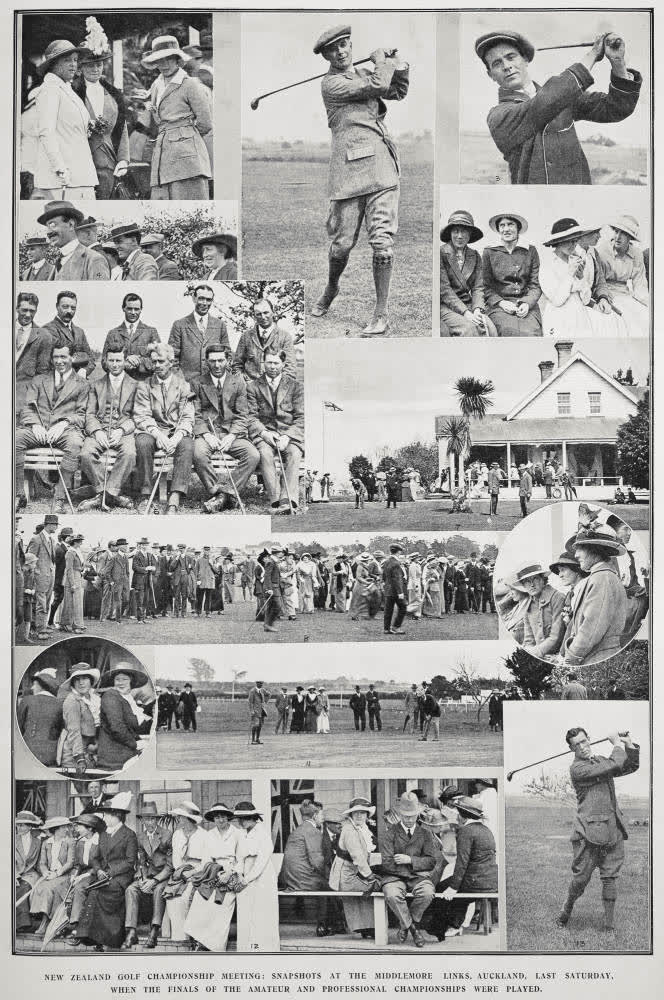 New Zealand Golf Championship meeting, 1914