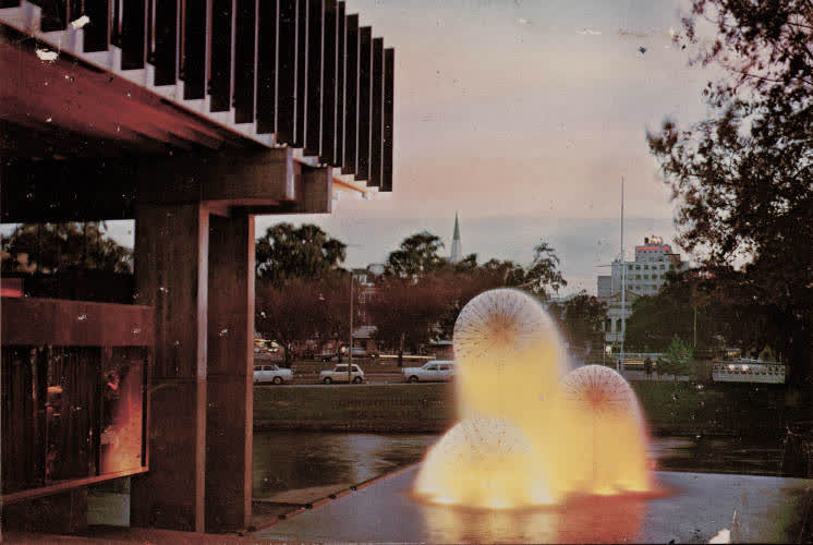 Ferrier Fountain, Christchurch, 1970