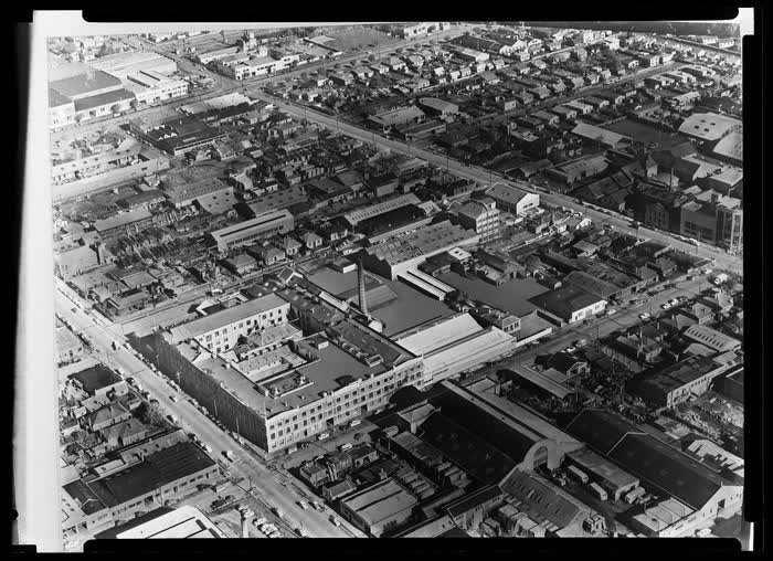 Aulesbrooks and Company biscuit factory, Christchurch, Canterbury Region, 1959