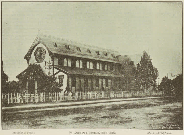 St Andrew's Church, Side View, 1893