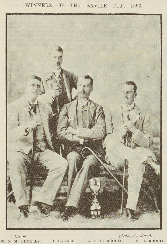 Winners of the Savile Cup, 1893, 1893