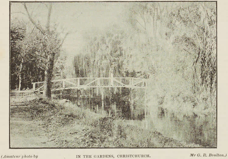 In the Gardens, Christchurch, 1893