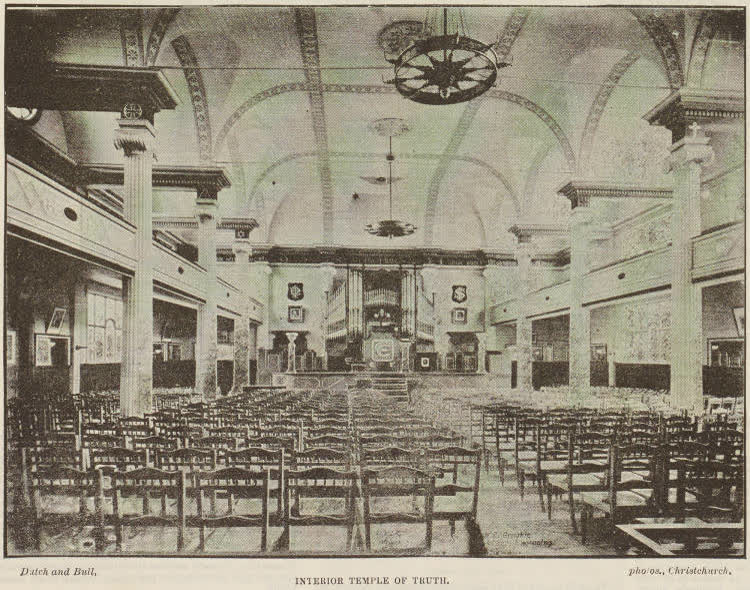 Interior, Temple of Truth, 1893