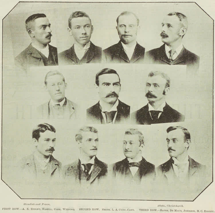 Lancaster Park Cricket Club, 1893