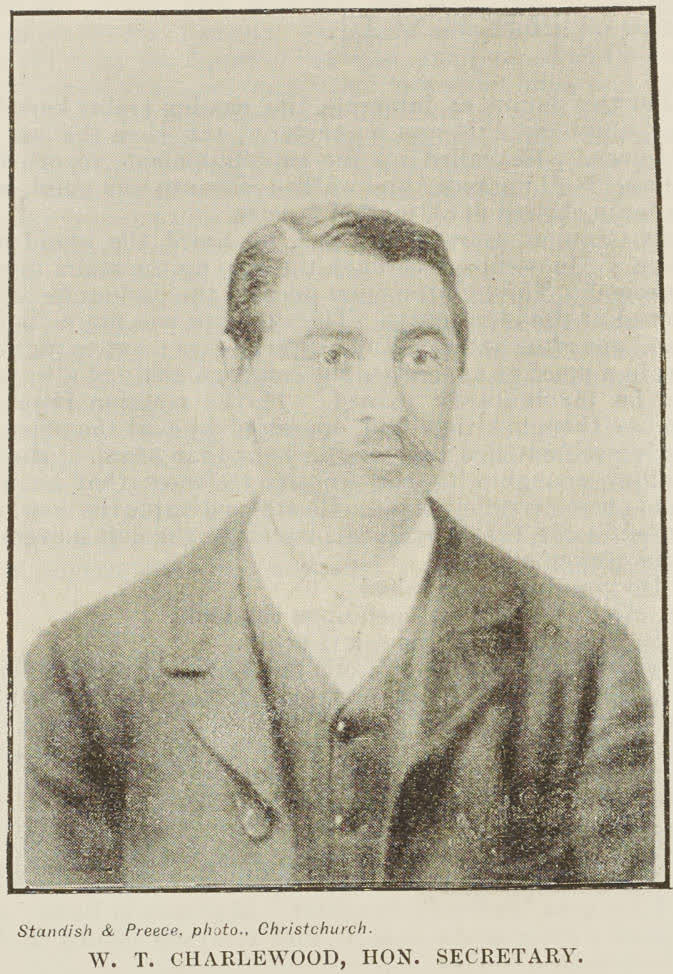 W. T. Charlewood, Hon. Secretary, 1893