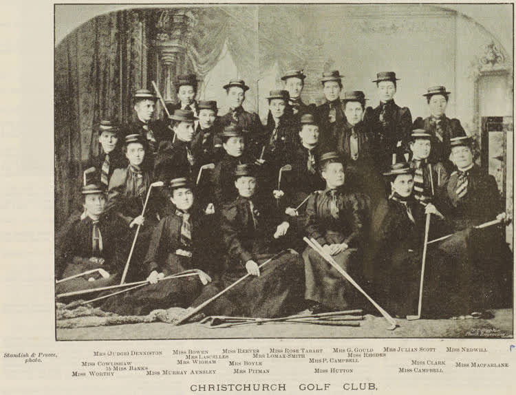 Christchurch Golf Club, 1893