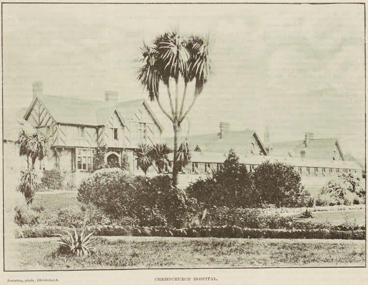 Christchurch Hospital, 1893