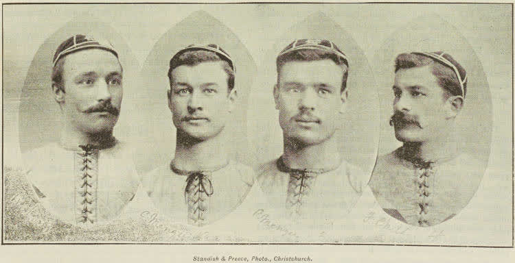 Merivale Football Club players, 1893