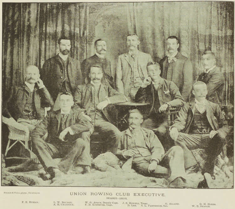 Union Rowing Club Executive, Season-1892-93, 1893