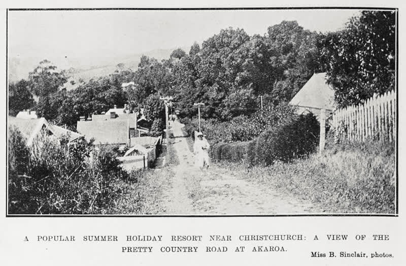 A Popular Summer Holiday Resort Near Christchurch, 1923