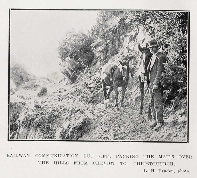 Railway Communication Cut Off, 1923