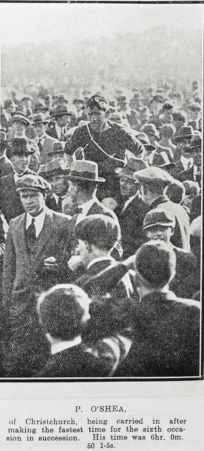 P. O'Shea, 1923