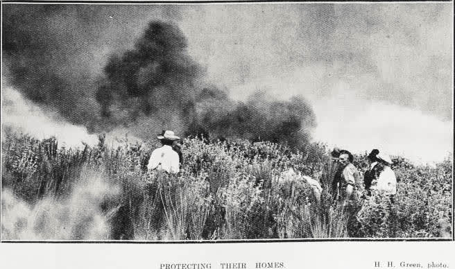 Protecting their homes, 1924