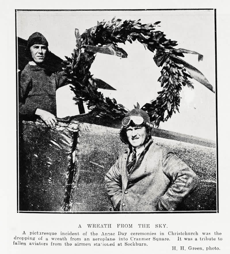 A wreath from the sky, 1924