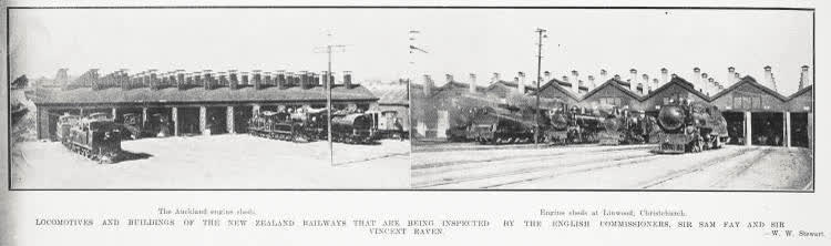 Locomotives and buildings of the New Zealand Railways, 1924