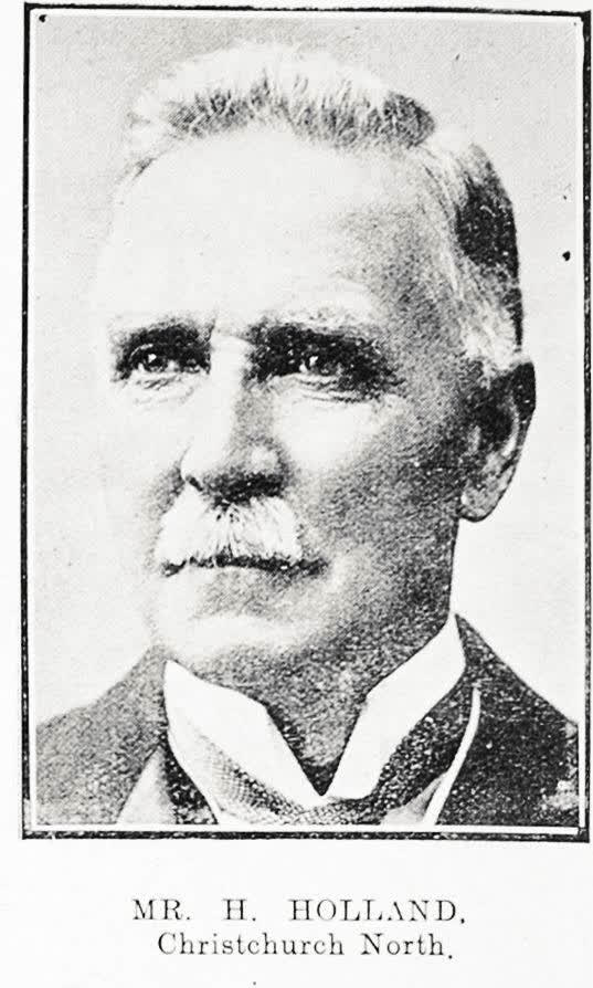 MR. H. HOLLAND, Christchurch North, 1925