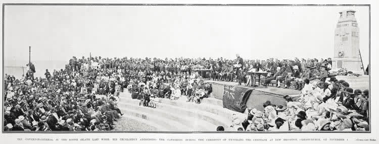 The Governor-General in the South Island last week, 1925