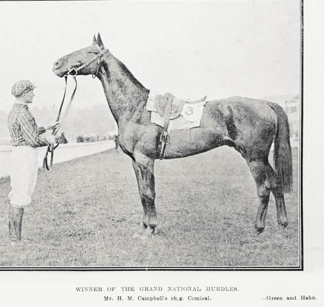 Winner of the Grand National Hurdles, 1926
