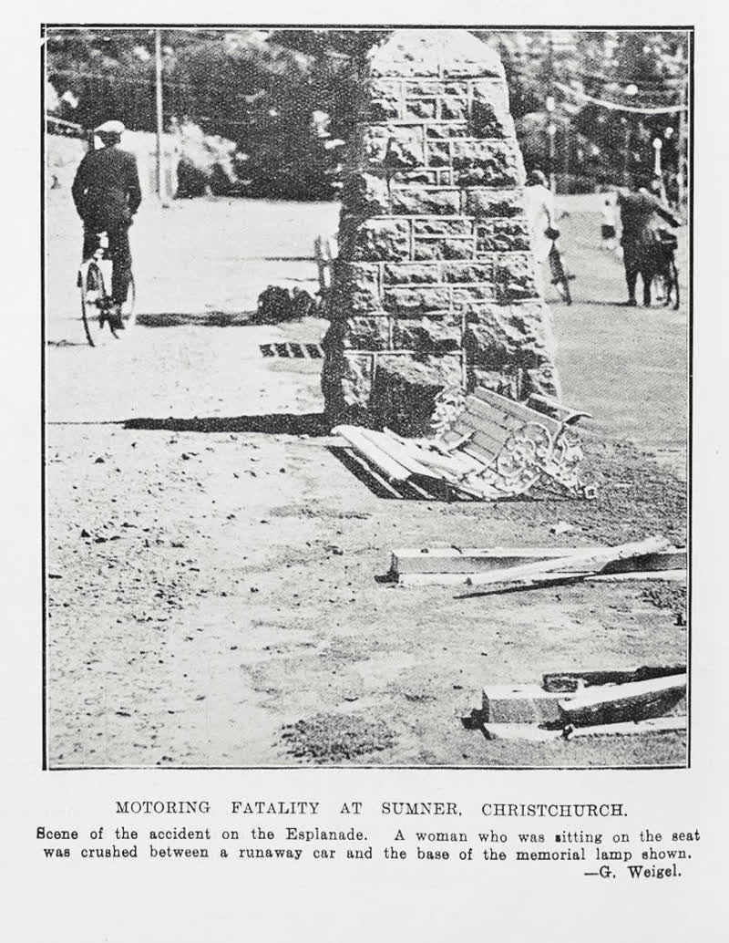 Motoring Facility At Sumner, Christchurch, 1926