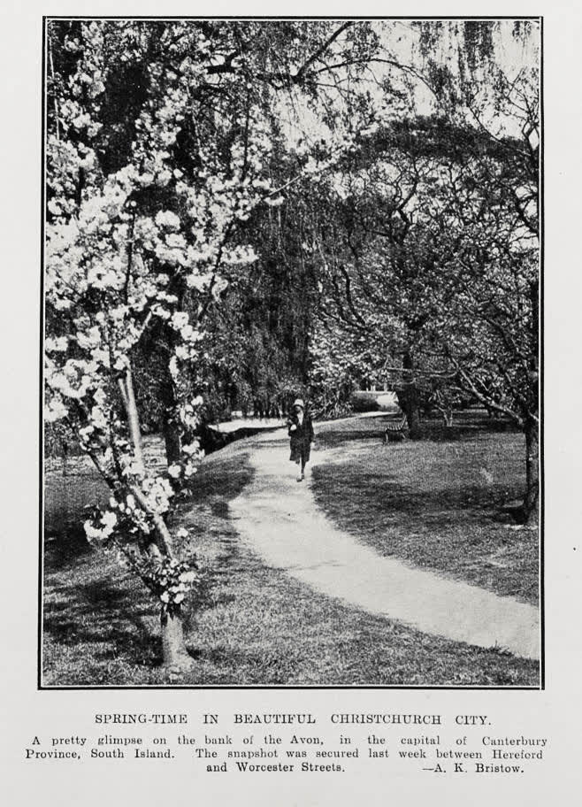 Spring Time In Beautiful Christchurch City, 1927