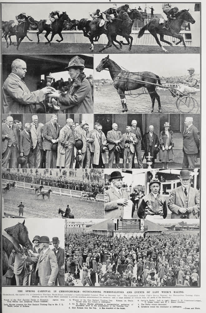 The Spring Carnival In Christchurch: Outstanding Personalities And Events Of Last Week Racing, 1927