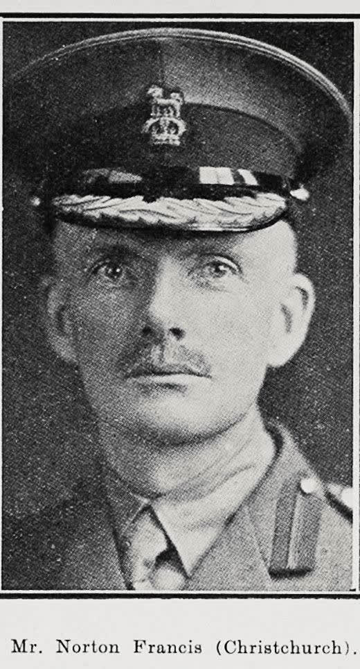 Mr. Norton Francis (Christchurch), 1928