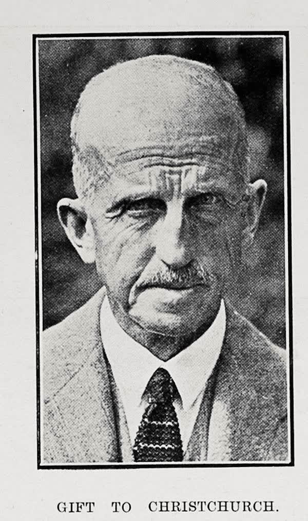 Gift To Christchurch, 1928