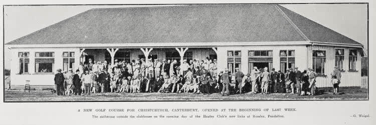 A New Golf Course For Christchurch, Canterbury, Opened at the Beginning Of Last Week, 1928