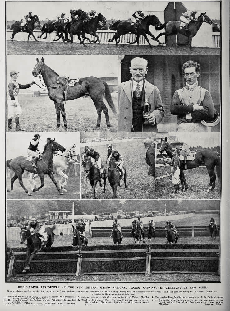 Outstanding Performers at the New Zealand Grand National Racing Carnival In Christchurch Last Week, 1928