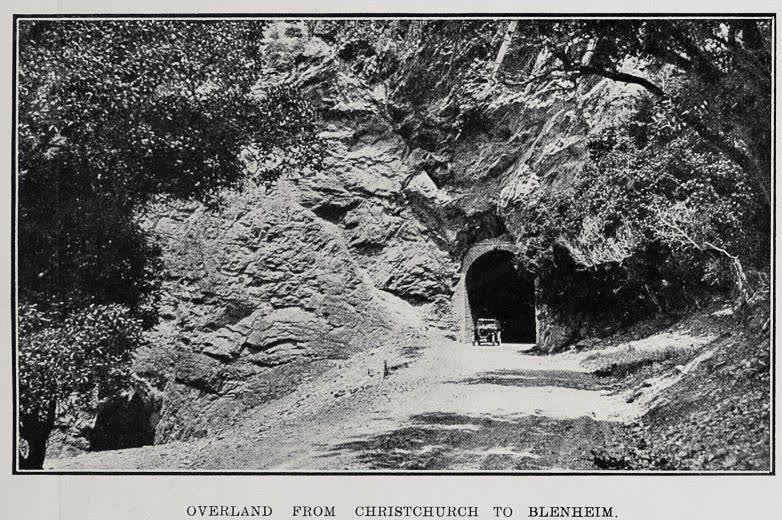 Overland From Christchurch To Blenheim, 1928