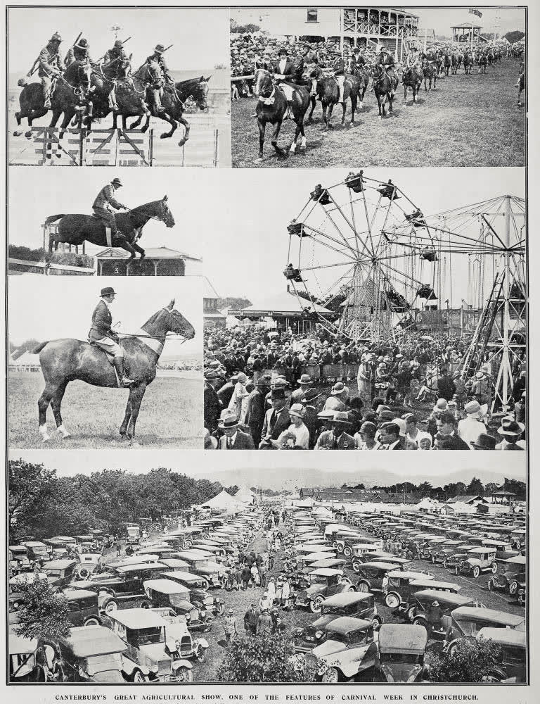 Canterbury's Great Agricultural Show, One of the Features Of Carnival Week In Christchurch, 1928