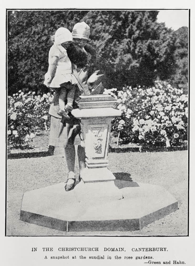 In the Christchurch Domain, Canterbury, 1929
