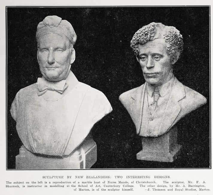 Sculpture by New Zealanders: two interesting designs, 1929