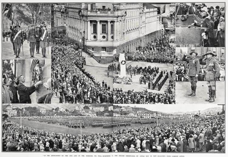 At the going-down of the sun and in the morning we will remember them: the solemn observance of Anzac Day in New Zealand's four largest cities, 1929