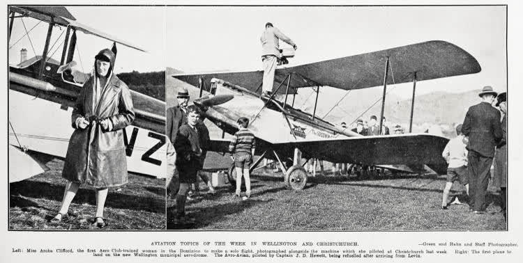Aviation topics of the week in Wellington and Christchurch, 1929