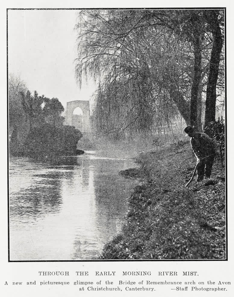 Through the early morning river mist, 1929
