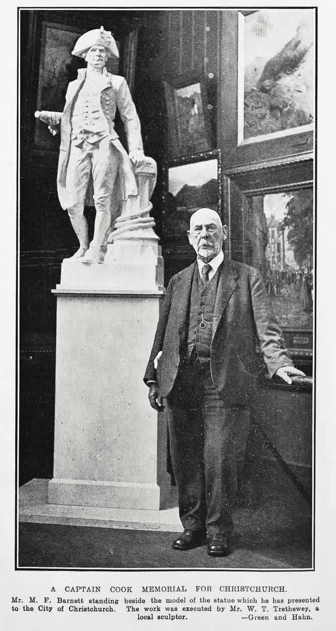 A Captain Cook memorial for Christchurch, 1930