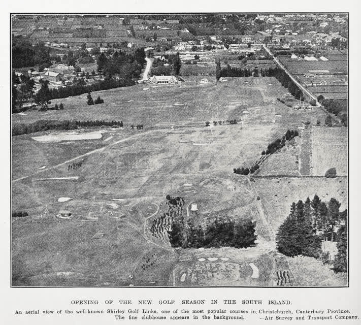 Opening of the new golf season in the South Island, 1930