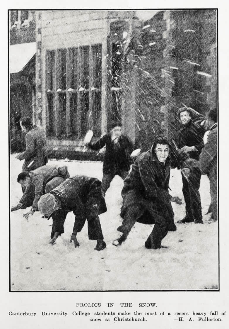 Frolics in the snow, 1930