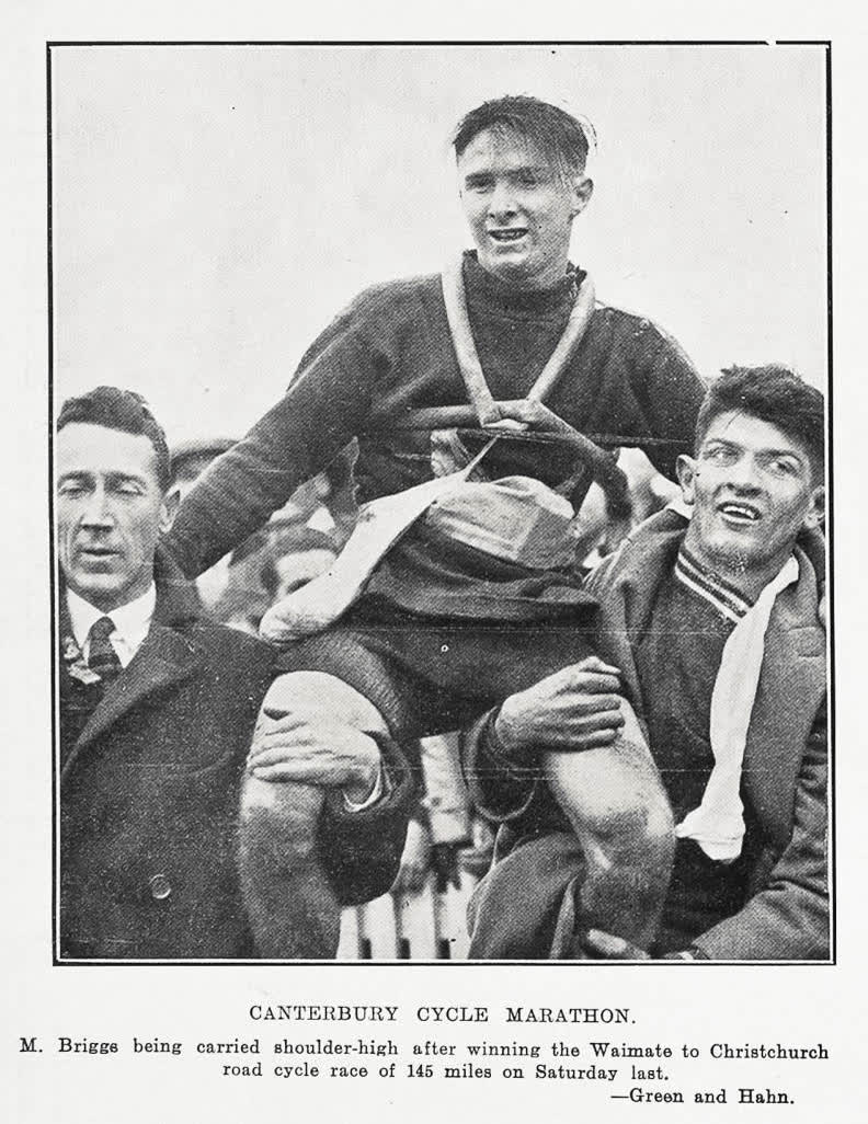 Canterbury cycle marathon, 1930