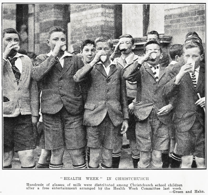 'Health week' in Christchurch, 1930