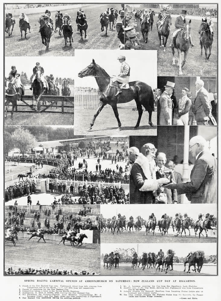 Spring Racing Carnival Opened At Christchurch On Saturday: New Zealand Cup Day At Riccarton, 1930