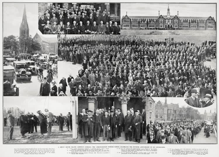 A great South Island school's jubilee: the Christchurch Boys' High School celebrates the fiftieth anniversary of its foundation, 1931