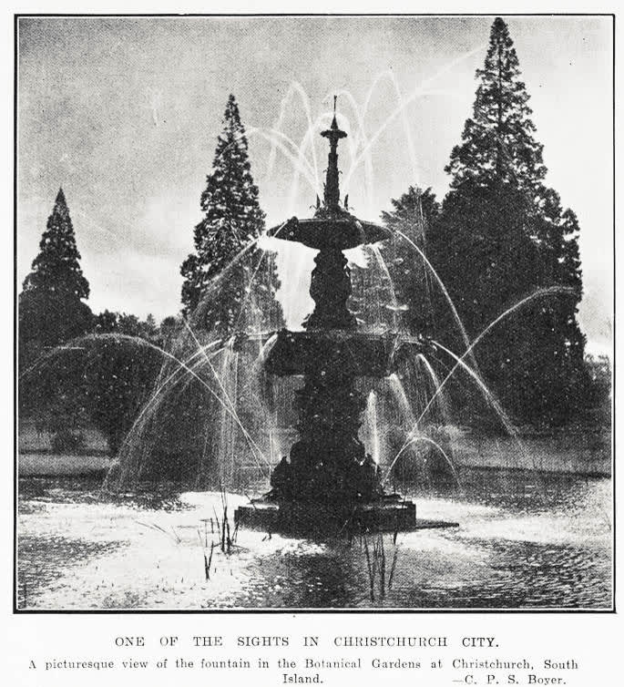 One of the sights in Christchurch City, 1931