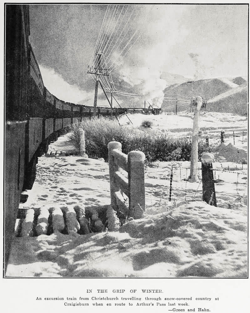 In the grip of winter, 1931