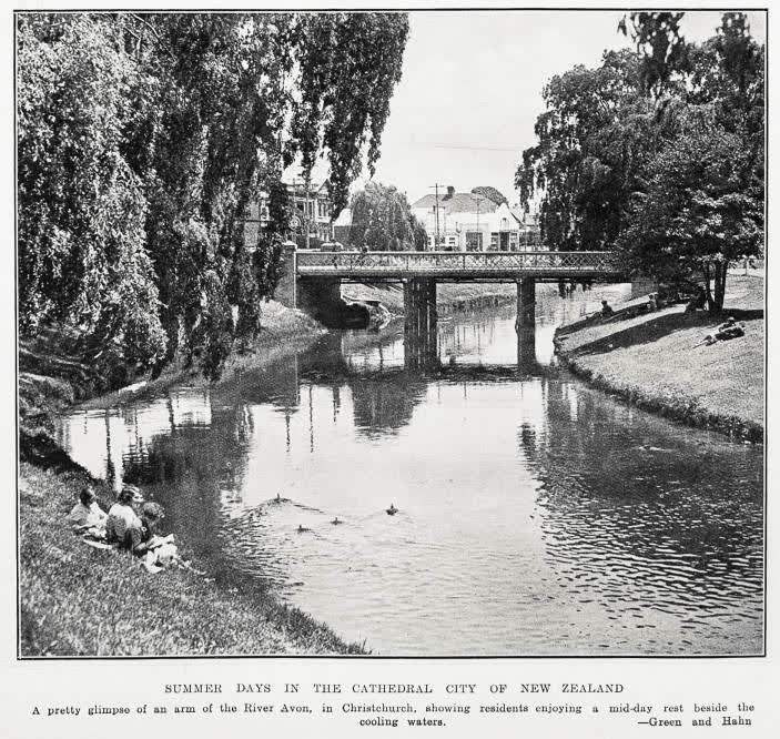 Summer days in the Cathedral city of New Zealand, 1933
