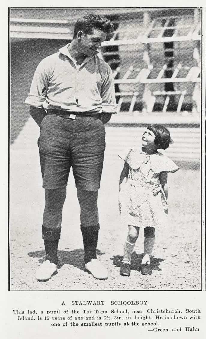 A stalwart schoolboy, 1933