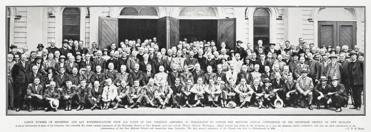 The Sixtieth Annual Conference of the Methodist Church of New Zealand, 1934