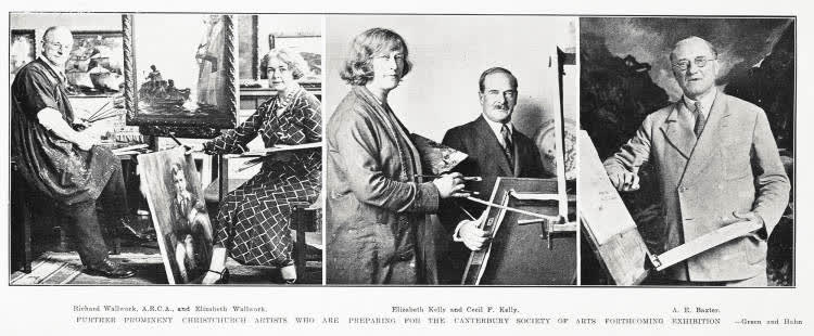 Further prominent Christchurch artists who are preparing for the Canterbury Society of Arts forthcoming exhibition, 1934
