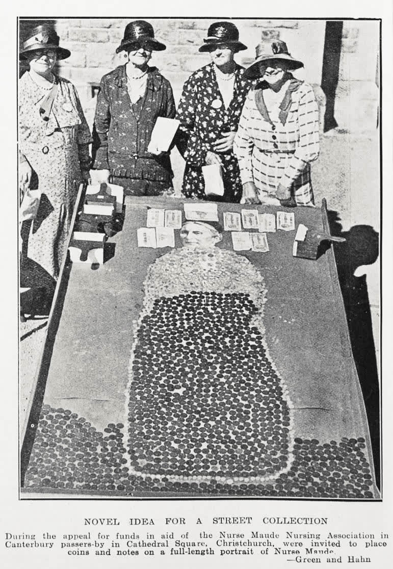 Novel idea for a street collection, 1934